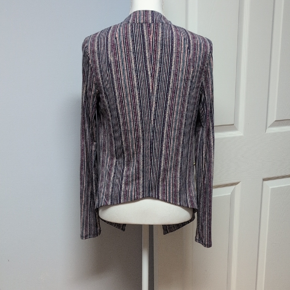 Bcbgeneration Multicolor Striped Blazer Size S - image 2